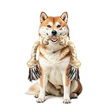 Ycozy 犬 おもちゃ ロープ 4ノット 中型/小型犬 玩具 ロープ 壊れない 犬 紐玩具 66cm 犬噛むおもちゃ 丈夫 ストレス解消