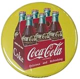 コカ・コーラ バッジ 缶バッチ 缶バッジ Lサイズ 57mm GL37