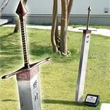 美濃クラフト　濃い顔シリーズ　男前表札　YSK-1　伝説の聖剣　※石碑はオプションです
