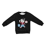 Domybest 春 秋 子供服 トレーナー 子供パーカー トップス 長袖 女の子 男の子 ガールズ 2-5歳 ベア柄 カジュアル チーム服 通園 部屋着 幼稚園 普段着
