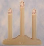 Sienna 3-Light Christmas Candolier with Candles on Holly Berry and Bell Base Candle Lamp [並行輸入品]