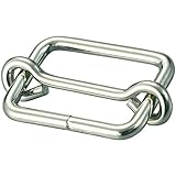 TRUSCO(トラスコ) ゴムロープ用金具 バックル 20mm用 20個入り