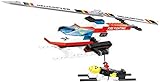 Helicopter - 120 pcs building blocks Fire Fighting Rescue Patrol flying helicopter set with a big ro