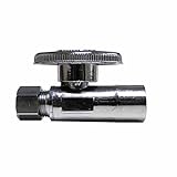 Watts LFPBQT-810 Quarter Turn Straight Valve, 1/2-Inch SWT by 3/8-Inch COMP [並行輸入品]