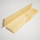 木製French Cleatハンガーシステム、1 / 2 "厚 5" Width HCT-FRENCH-WOOD-5Wx10Lx1/2T
