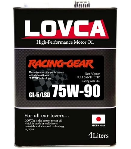 LOVCAミッションオイル　SPORT-GEAR 75W-90 6ℓ Amazon.co.jp: LOVCA SPORT-GEAR 75W-90 4L GL-5/LSD□LSG7590-4 : 車