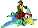 Teenage Mutant Ninja Turtles Pre-Cool Half Shell Heroes Battle Dino Pterodactyl/Raphael Vehicle & Fi