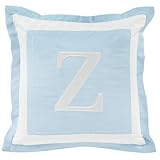 Sweet Dreams Monogrammed Pillow Cover - Z - Blue by Sweet Dreams [並行輸入品]