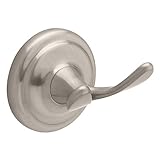 Liberty Hardware Bath Unlimit Satin Nickel Jamestown Double Robe Hook 127721