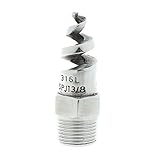 Blesiya 排ガス処理　排水処理　スパイラルノズル　噴霧ノズル　高品質　316ステンレス鋼製　3/8インチオス　1〜10 Mpa