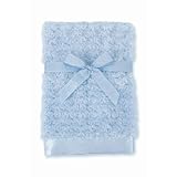 Bearington Baby - Large Swirly Snuggle Blanket (Blue) by Bearington [並行輸入品]