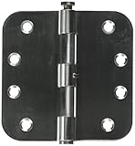 Deltana SS44R5U32D-RN Stainless Steel 4-Inch x 4-Inch x 5/8-Inch Radius Hinge [並行輸入品]
