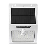 48LEDソーラーランプ防水屋外ガーデンヤードモーションセンサーウォールライト