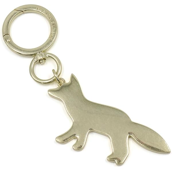 Amazon.co.jp: Maison Kitsune メゾンキツネ Bold Fox Head Keyring