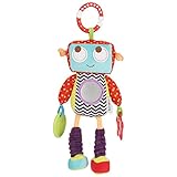 ベビーカーおもちゃ 子供ベッド チャイルドシート キッズ 赤ちゃん用 ぶら下げ ベビーおもちゃ 可愛いロボット おもちゃ ミュージカル ハンギング人形