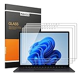 【3枚入り】Megoo Surface Laptop 6/Laptop 5/Laptop 4/Laptop 3/Laptop 2/Laptop 13.5インチ 専用保護フィルム 貼りやすい 高い透明度 ラウンドエッジ加工 強化ガラス 13.5インチ用保護フィルム