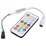 ILS - 21 Keys LED Mini Dream Color IR Controller for WS2812 WS2812B WS2811 Strip Light DC5-24V