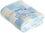 My Baby Train Design Plush Blanket [並行輸入品]