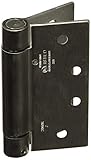 Stanley 849687 Square Spring Hinge, Stainless Steel, 4" [並行輸入品]