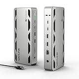 WAVLINK Thunderbolt 5 ドック インテル認証 12-in-1ハブ 120Gbps 140W PD デュアル6K/8K Mac/Windows対応
