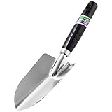 自然 クローム 木柄 移植コテ 太