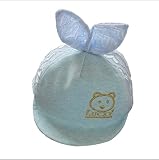 (DreamBank) 赤ちゃん キャップ キッズ 丸洗い子供用 帽子 綿100% サイズ40-45cm (ブルー)