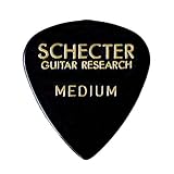 SCHECTER SPT-MN10 BK ティアドロップ型 MEDIUM ナイロン ギターピック×10枚