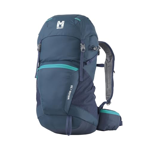 ミレー ウェルキン 30の軽量メッシュ背面と通気性