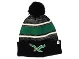 Philadelphia Eagles Knit Cuff Beanie W / Pom NFL Authentic Throwbackイーグルロゴキャップ帽子 – チームカラー