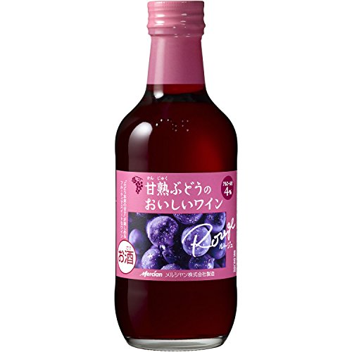 メルシャン 甘熟ぶどうのおいしいワイン 赤 250ml×12本 [日本/赤ワイン/辛口/ライトボディ/12本]