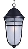 Maxim Lighting 34207WPAT Westport DC - One Light Outdoor Pendant, Artesian Bronze Finish with Wisp G