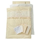 西松屋 EFD 洗えるカバーリング組布団10点セット（のんびりクマ・ウサギ）【ベビー布団】