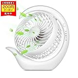 WRei USB扇風機 卓上扇風機 携帯扇風機 充電クリップ式 超静音 ミニ扇風機 usbファ...