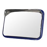 ホップ ステンレス製 カーブミラー ガレージミラー 角型32cm×22.5cm HPS-角30青 日本製