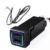 シエンタ ハイブリッド MXPL10G/15G R4/8- Dタイプ デュアル USBポート [USB Type-A＋USB Type-C] 2ポート 増設 QC3.0 急速充電 スイッチホールカバー スマホ タブレット 充電 車載