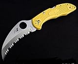 SPYDERCO　タスマンソルト２　イエロー　波刃　C106SYL2