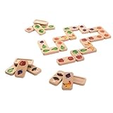 Plan Toys Fruit and Veggie Domino おもちゃ [並行輸入品]