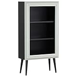 arne ラック ディスプレイラック 棚 本棚 アンティーク S-Dream タテ ホワイト × ブラック