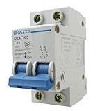 DealMuxダブルポールC10 10Aのミニチュアサーキットブレーカ400V