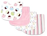 Trend Lab 4 Piece Bib Set, Cupcake by Trend Lab [並行輸入品]