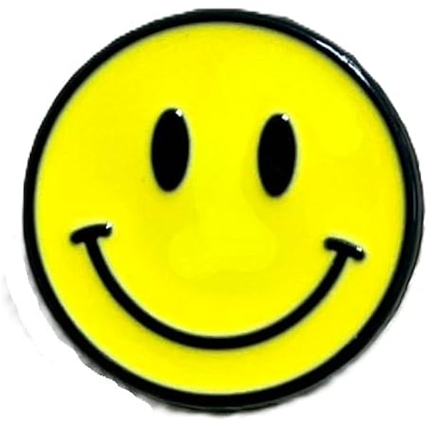 Amazon.co.jp: スマイルマーク ピンバッジ かわいいニコちゃん 笑顔の