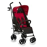 Hauck Speed Plus Four Wheel Pushchair - Red/Black by Hauck