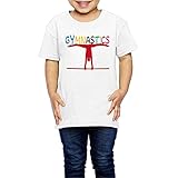 Ariesシャツ 2歳～６歳子どもＴシャツ体操 優勝 スポーツ部活 運動 ジュニアＴシャツ キッズＴシャツ White 5-6 Toddler