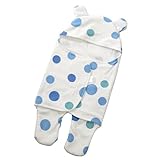 Happylifehere ベビー 赤ちゃん おくるみ ふわふわ フリース ガーゼ 新生児 かわいい 0-12ヶ月 D