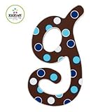 KidKraft Preppy Pattern Letter Wall Decor [並行輸入品]