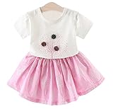 6ヶ月- 3歳の女赤ちゃん夏かわいい子供服2枚セットトップとショートパンツの