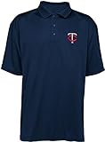 Minnesota Twins MLBマジェスティックDri Fit Navy Poloゴルフシャツビッグ＆トールサイズ