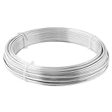 自然 アルミ（盆栽）針金 白 400g 2.5mm
