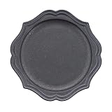 テーブルウェアイースト(イーストテーブル) プレート 12cm ラフィネ ノワール ブラック 小皿 陶器製造 クラシック スタイル 1954597051