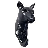 家庭用Chineseホームインテリア壁フック動物デザインPothookマウスブラック